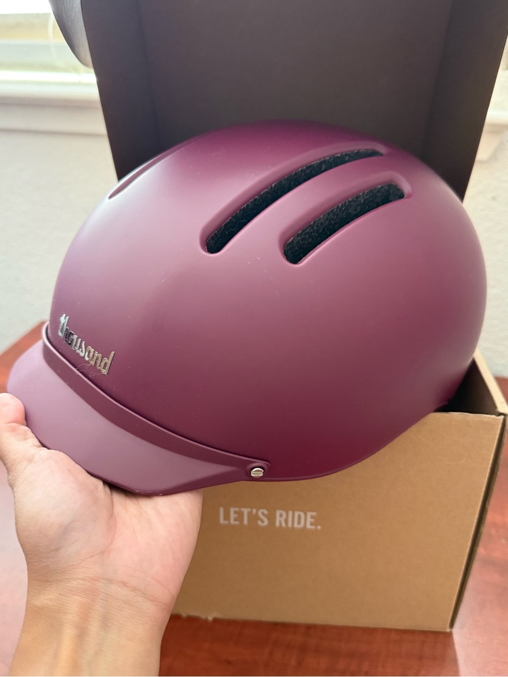 Chapter MIPS Helmet — Deep Burgundy - Picture 3 of 6